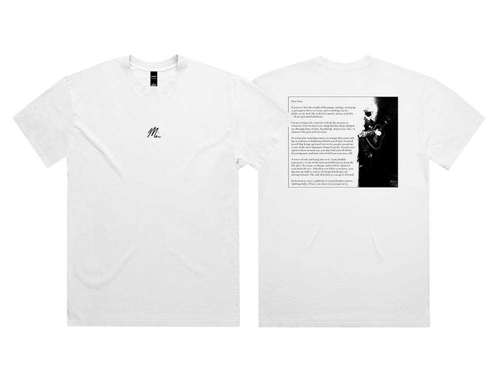 Logo T-Shirt Faded White