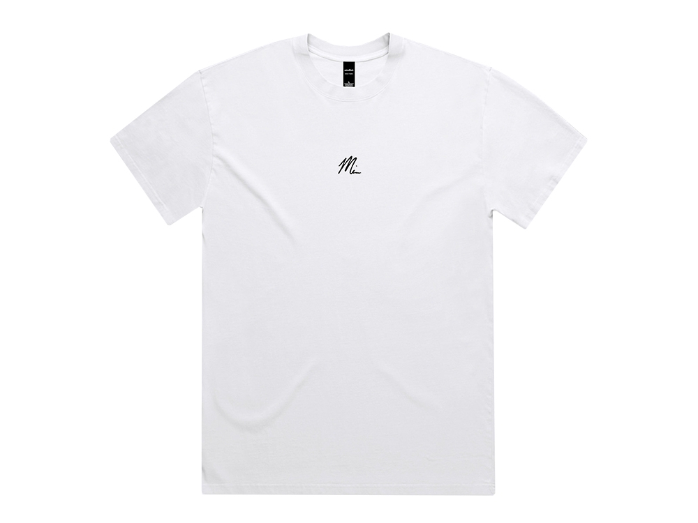 Logo T-Shirt Faded White